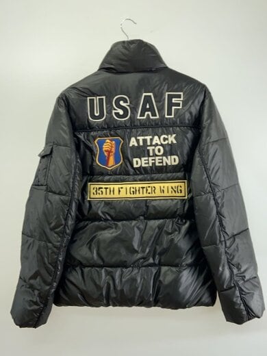 商品画像：ジャケット/M/ポリエステル/BLK 2