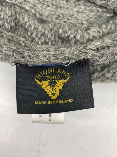 商品画像：ニットキャップ/FREE/ウール/GRY/無地/メンズ 4