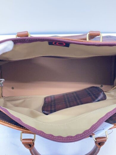 商品画像：ボストンバッグ/--/BRW/チェック 6