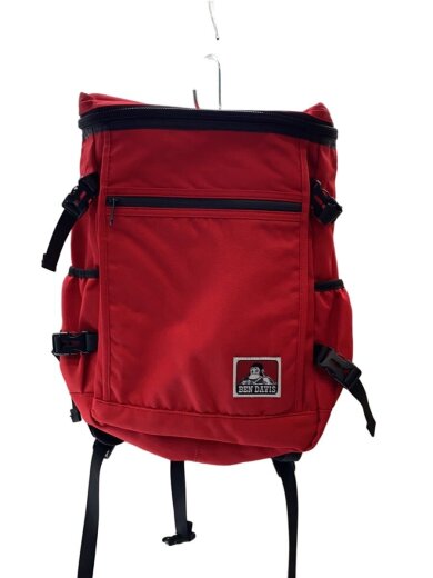 商品画像：リュック/ナイロン/RED/無地 1