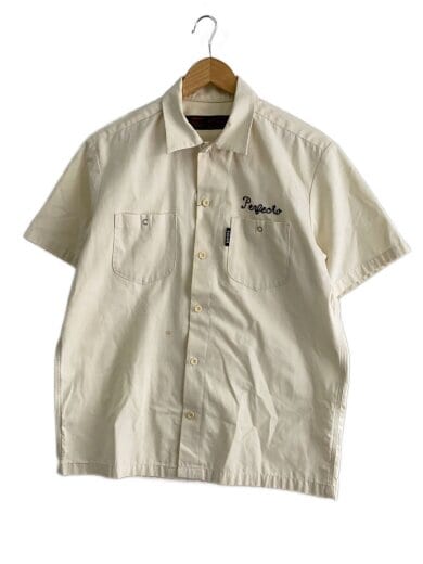 商品画像：半袖シャツ/M/ポリエステル/CRM/無地// 1
