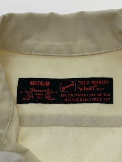 商品画像：半袖シャツ/M/ポリエステル/CRM/無地// 3