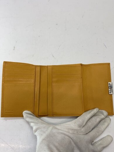 商品画像：3つ折り財布/PVC/ORN/無地/レディース 4