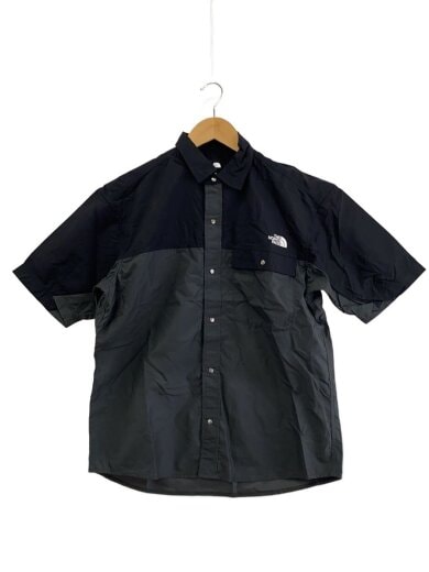 商品画像：S/S NUPTSE SHIRT_ショートスリーブヌプシシャツ/M/ナイロン/BLK/無地// 1