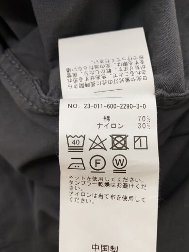 商品画像：フィッシュテールモッズコート/--/コットン/GRY/23-011-600-2290-3-0// 5