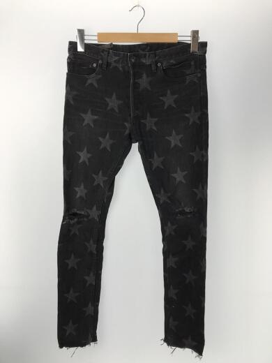 画像：TAKAHIROMIYASHITA TheSoloist. × MINEDENIMStar Patterned Stretch Slim Tapered 6pocket Jean/32/デニム/GRY1