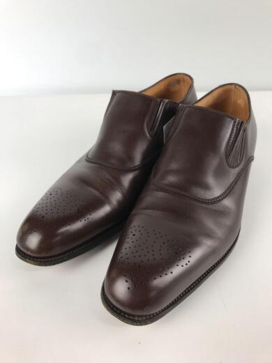 画像：J.M.WESTONサイドエラスティック/ドレスシューズ/UK8/BRW/レザー/154-574-101