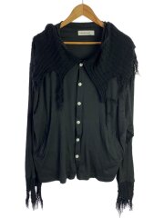 CEDID HOODED SHIRT/長袖シャツ/50/コットン/BLK/00142023