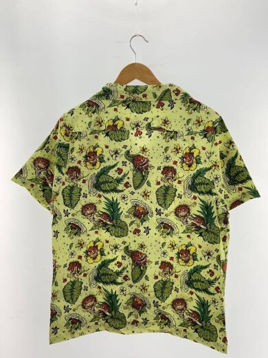 商品画像：半袖シャツ/L/コットン/YLW/総柄 2