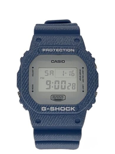 商品画像：クォーツ腕時計/デジタル/ラバー/BLU/DW-5600DC 1