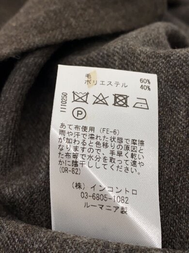 商品画像：長袖シャツ/L/ウール/GRY/51-10-822004 4