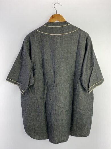商品画像：ベースボールシャツ/半袖シャツ/50/コットン/GRY/8050-00-11002 2
