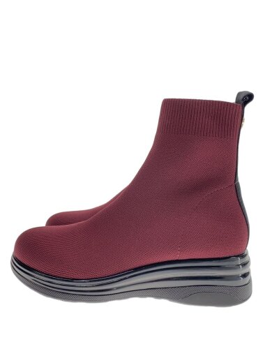 商品画像：メタルデイジーニットブーツ/L/BRD 1