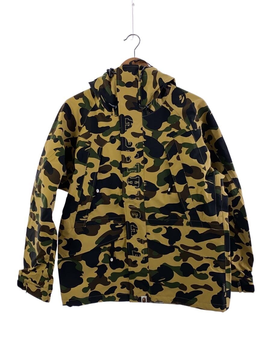 A BATHING APE / GORE-TEX 1ST CAMO BOARD JACKET/L/ナイロン/BEG/001HJD801012X