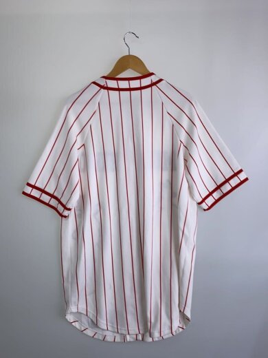 商品画像：disney/ベースボールシャツ/XS/ポリエステル/WHT/ストライプ 2