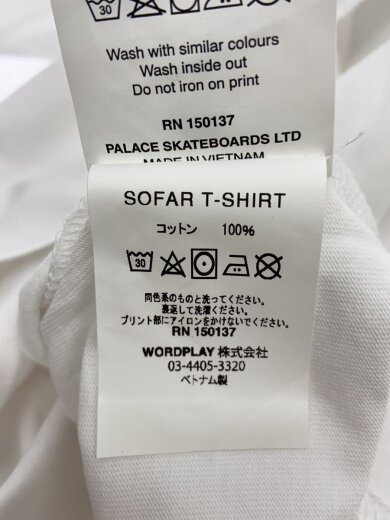 商品画像：Tシャツ/M/コットン/WHT 4
