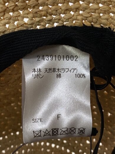 商品画像：ラフィアハット/FREE/BEG/レディース 6