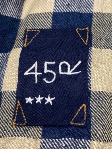 商品画像：フレアスカート/--/リネン/NVY/チェック 3