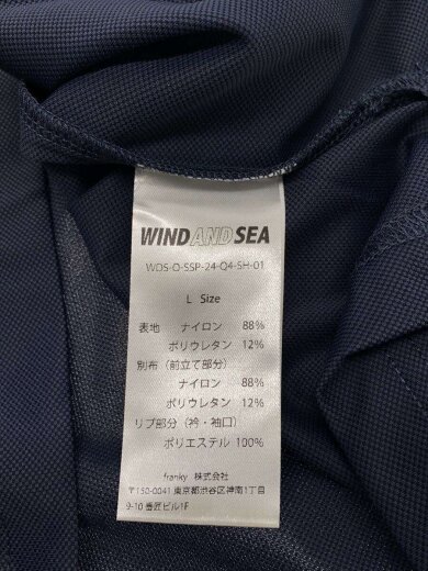 商品画像：ナイロンポロシャツ/L/ナイロン/NVY/WDS-O-SSP-24-Q4-SH-01 4