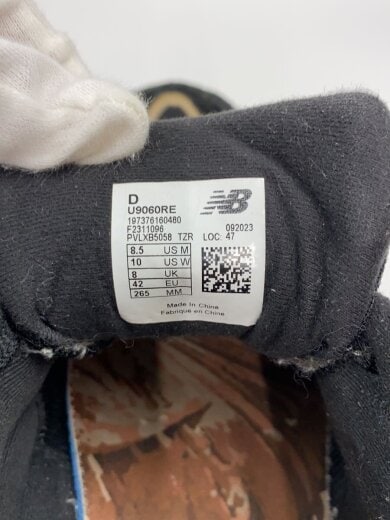 商品画像：ローカットスニーカー/26.5cm/BLK/U9060RE 5