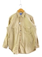 50s/長袖シャツ/M/--/BEG