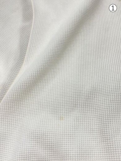 商品画像：Micro Waffle Drew Polo Shirt/ポロシャツ/L/コットン/WHT 6