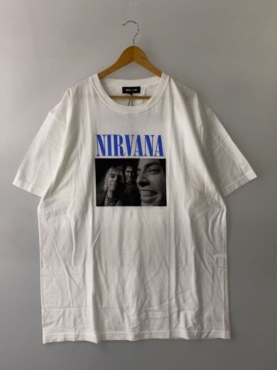 商品画像：NIRVANA プリントTシャツ/XL/コットン/WHT// 1