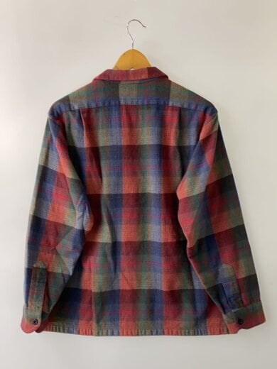 商品画像：70s/ウールシャツ/XL/ウール/マルチカラー/チェック// 2