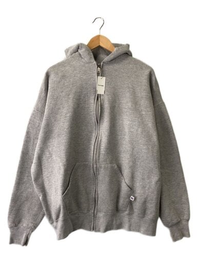 商品画像：ジップパーカー/XXL/コットン/GRY/90s-00s// 1