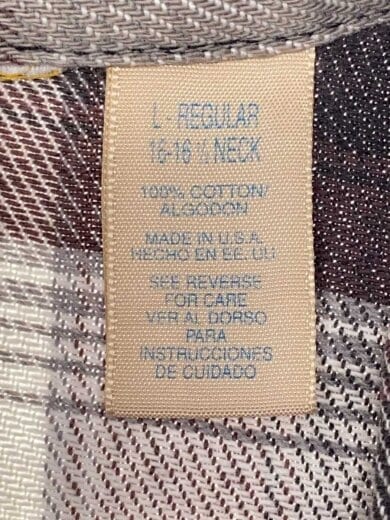 商品画像：90s/USA製/ネルシャツ/L/コットン/BRW// 3