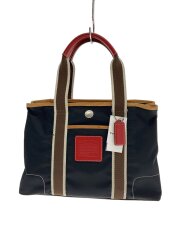 ウィークエンドスモールトート_ハンプトンズ_ブラック/ナイロン/BLK/無地