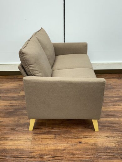 画像：IRIS OHYAMA2人掛けソファ/BRW/FSFX-2P3