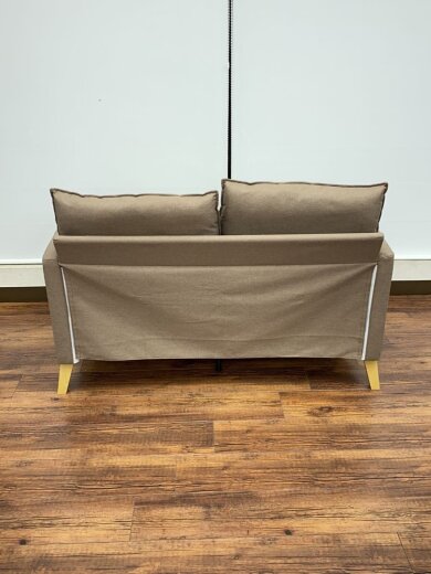 画像：IRIS OHYAMA2人掛けソファ/BRW/FSFX-2P4