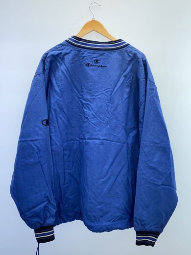 商品画像：ナイロンジャケット/L/ナイロン/BLU/無地 2