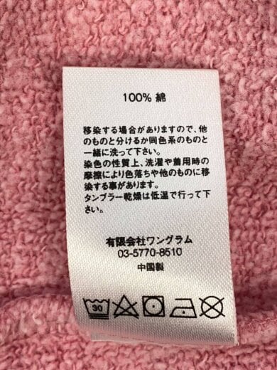 商品画像：スウェット/L/コットン/PNK/シミ汚れ有/アセ有 5