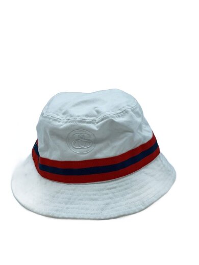 商品画像：バケットハット/--/コットン/WHT/無地/メンズ 1