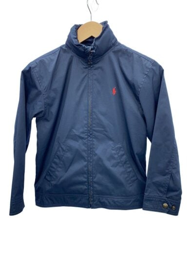 商品画像：ジャケット/140cm/ポリエステル/NVY/無地 1