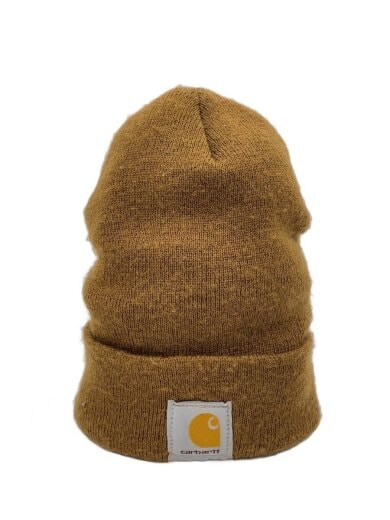 商品画像：ニットキャップ/--/アクリル/BRW/無地/メンズ/A18 BRN 1