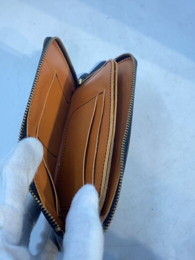 商品画像：財布/レザー/BLK/メンズ/スレ傷・使用感有 4