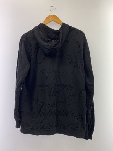 画像：Supreme23SS/Celebre Hooded L/S Top/S/コットン/BLK2