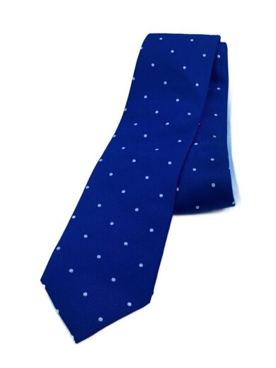 商品画像：ネクタイ/シルク/NVY/ドット/メンズ 1