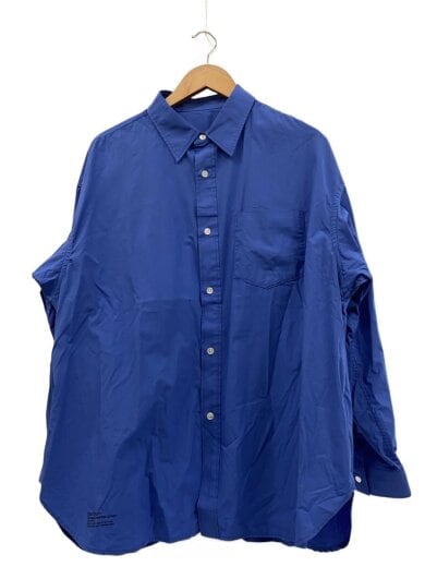 商品画像：CORPORATE UNIFORM L/S SHIRT/M/コットン/BLU/FSC253-50105B 1