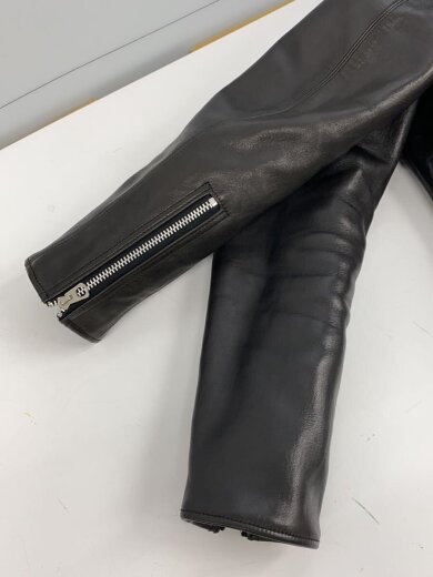 商品画像：シングルライダースジャケット/38/馬革/BRW 6