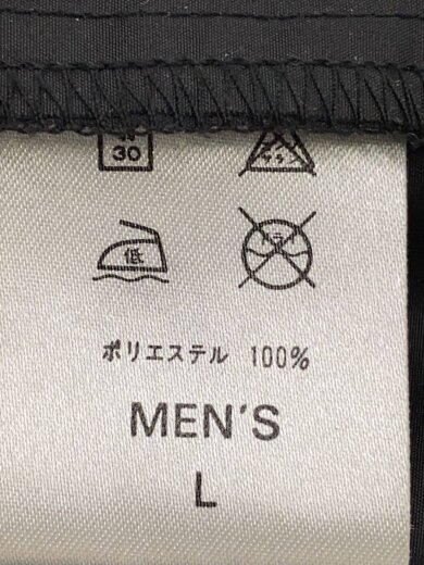 商品画像：00s/ナイロンプルオーバー/L/ポリエステル/BLK/無地 4