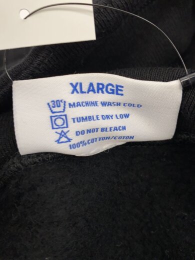 商品画像：パーカー/XL/コットン/BLK/無地 4