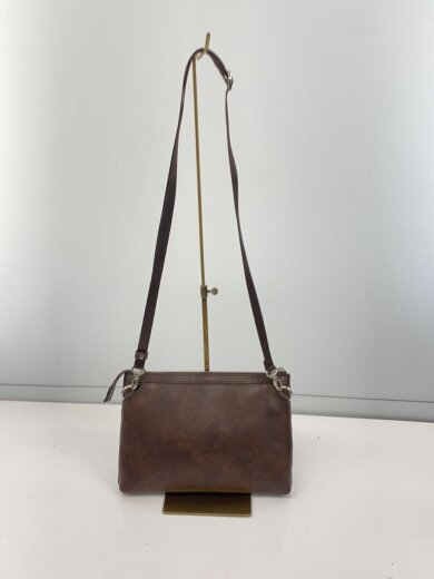 商品画像：ショルダーバッグ/レザー/BRW 3