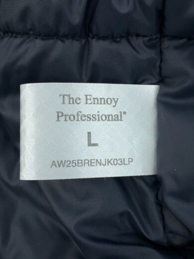 商品画像：PADDED NYLON HOODIE/ジャケット/L/ナイロン/BLK/無地/AW25BRENJK03LP 4