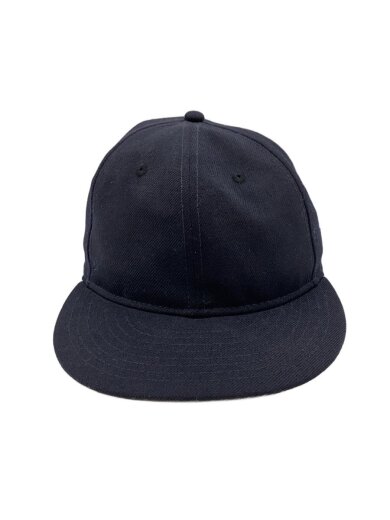 商品画像：キャップ/7 1/2/ポリエステル/BLK/無地/メンズ 1