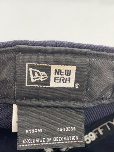 商品画像：キャップ/7 1/2/ポリエステル/BLK/無地/メンズ 5