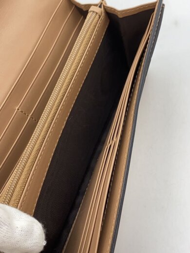 商品画像：コンチネンタルウォレット_マイクログッチシマ/レザー/BEG/レディース 7